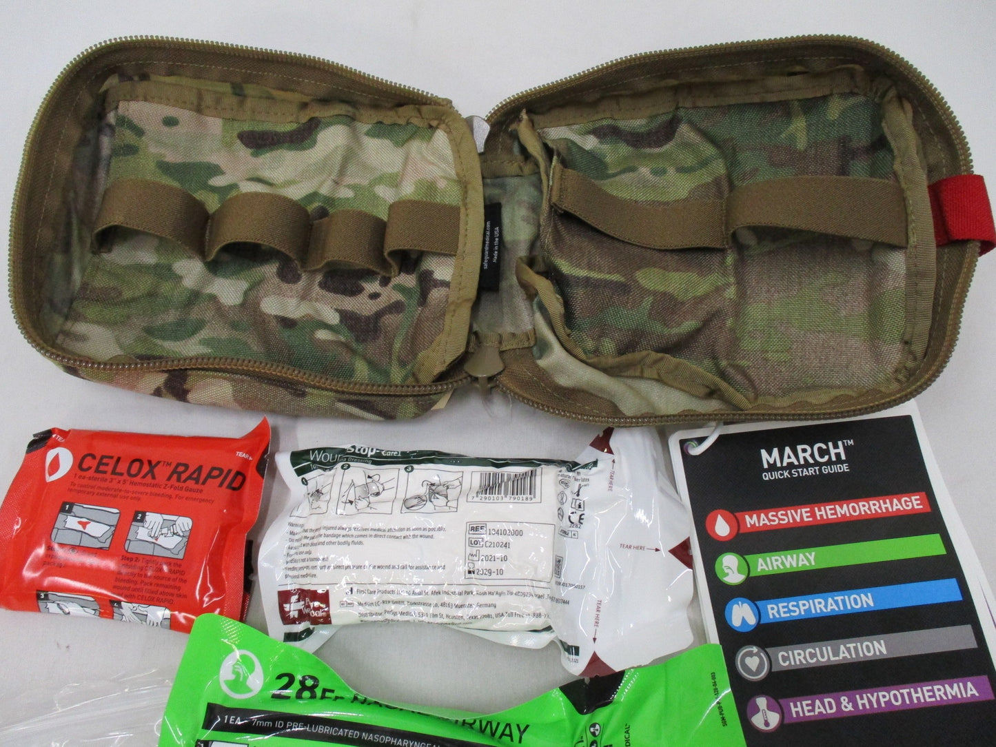 US MILITARY MOJO PATROL IFAK INTERMEDIATE MULTICAM FIRST AID KIT TACTICAL BAG