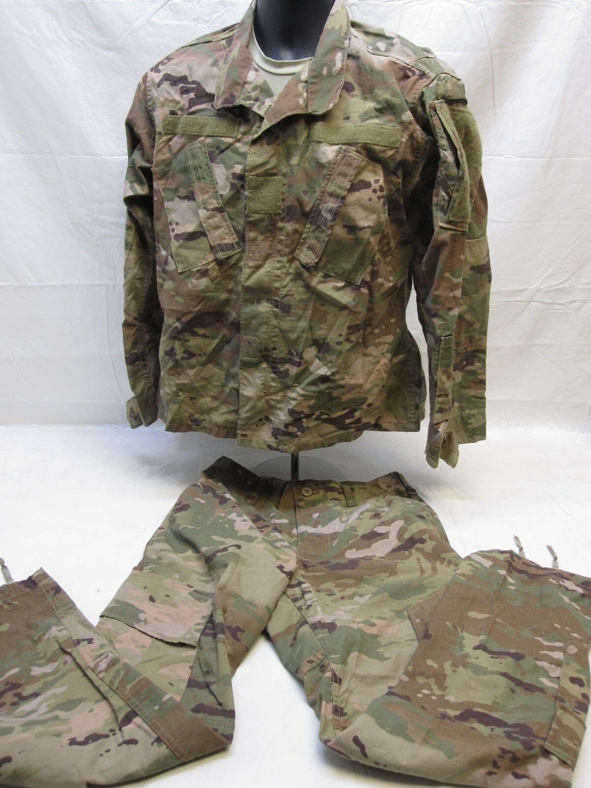 ARMY AIR FORCE OCP UNIFORM SET FLAME RESISTANT MEDIUM/LONG ACUs OCPs COAT+PANTS