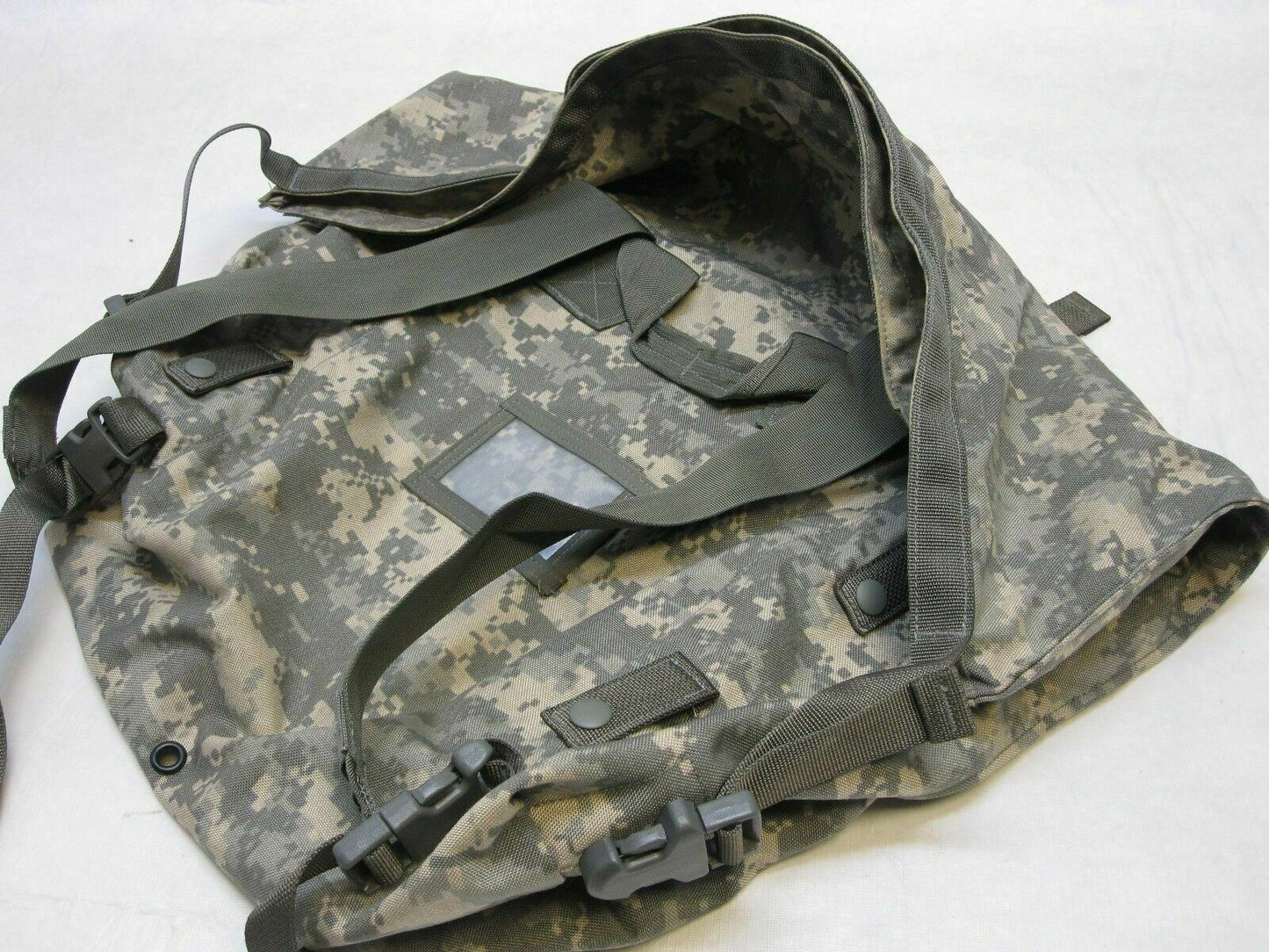 ARMY ACU DIGITAL JSLIST BACKPACK NBC STUFF SACK DUFFLE BAG WATERPROOF (EMPTY)