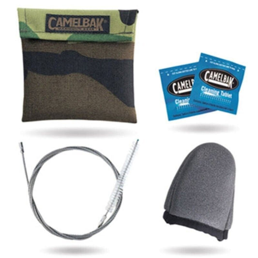 NEW US MILITARY CAMELBAK FIELD CLEANING KIT WOODLAND POUCH BDU M81 CAMO