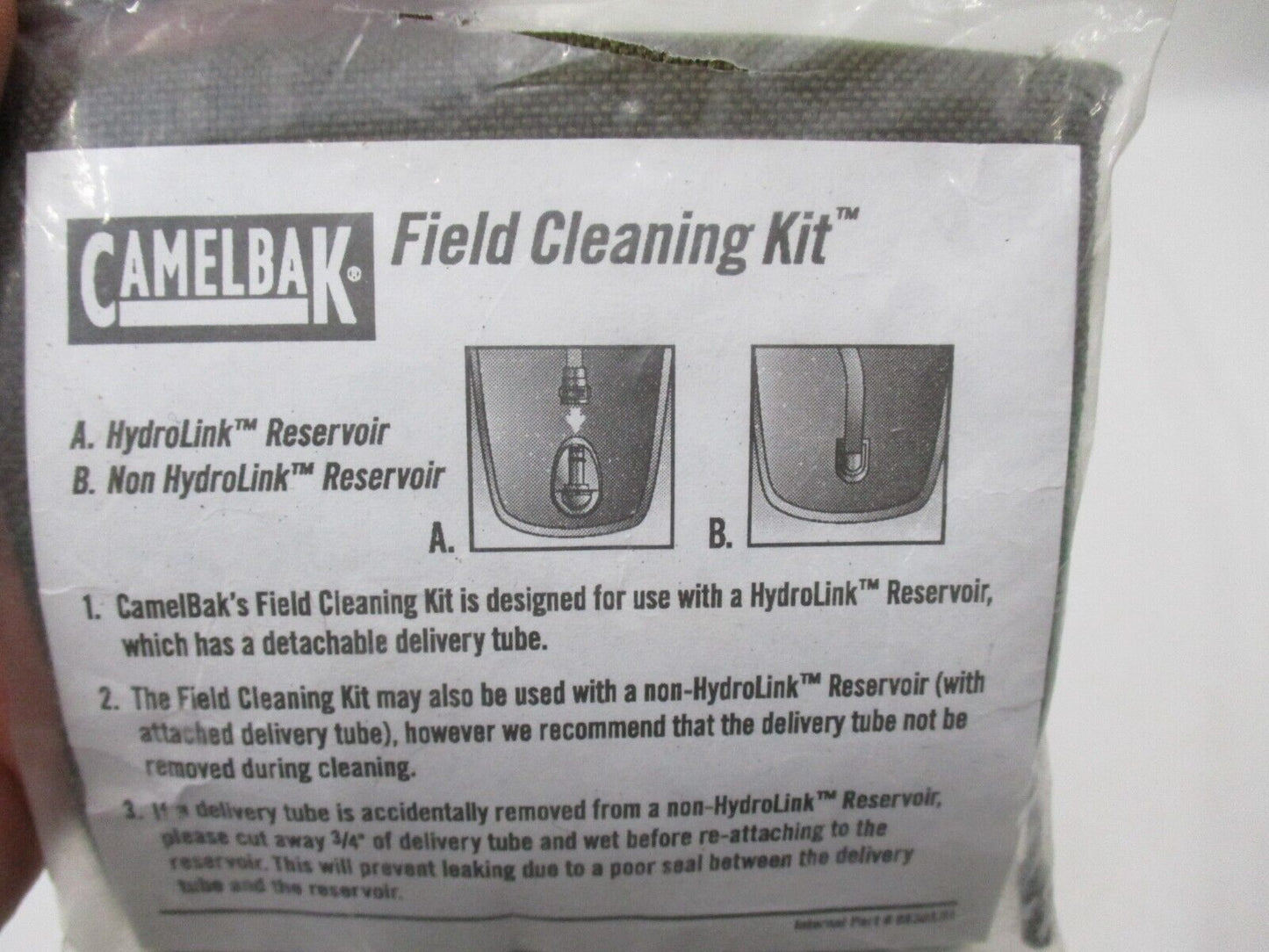 NEW US MILITARY CAMELBAK FIELD CLEANING KIT WOODLAND POUCH BDU M81 CAMO