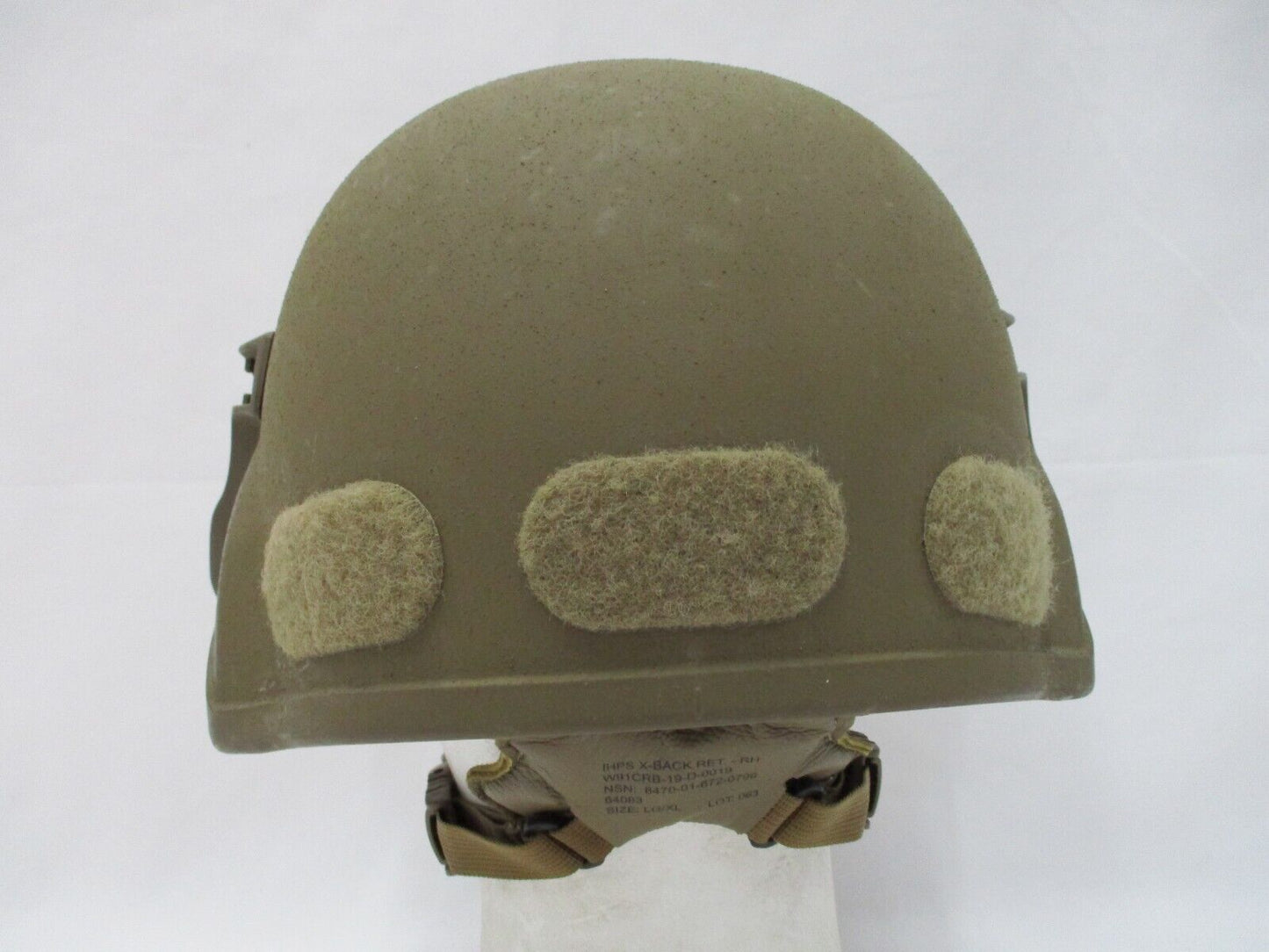 3M IHPS MILITARY TACTICAL HELMET w. RAILS LARGE COYOTE BROWN NVG MOUNT MODULAR