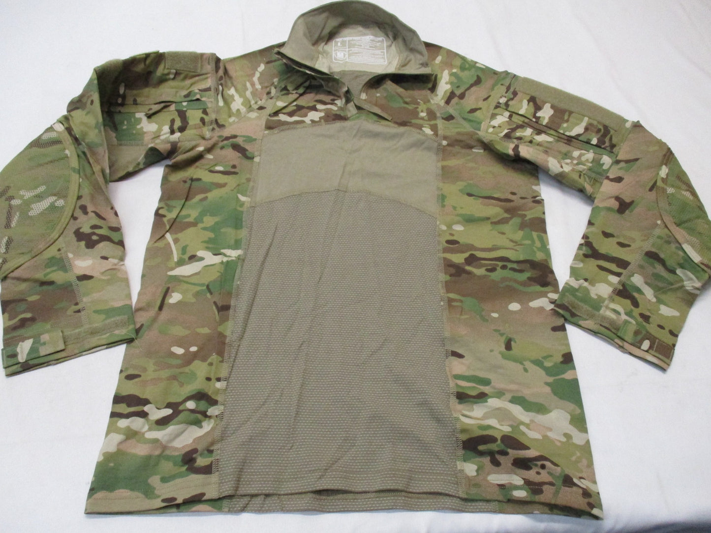 ACS Army Combat Shirt Large Multicam OCP Flame Resistant Army USGI NWT 1/4 ZIPP