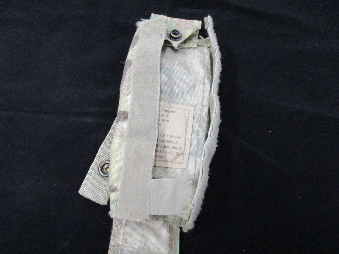 (1) ARMY ISSUE OCP MULTICAM IFAK II CAT TOURNIQUET MOLLE POUCH HOLDER (EMPTY)